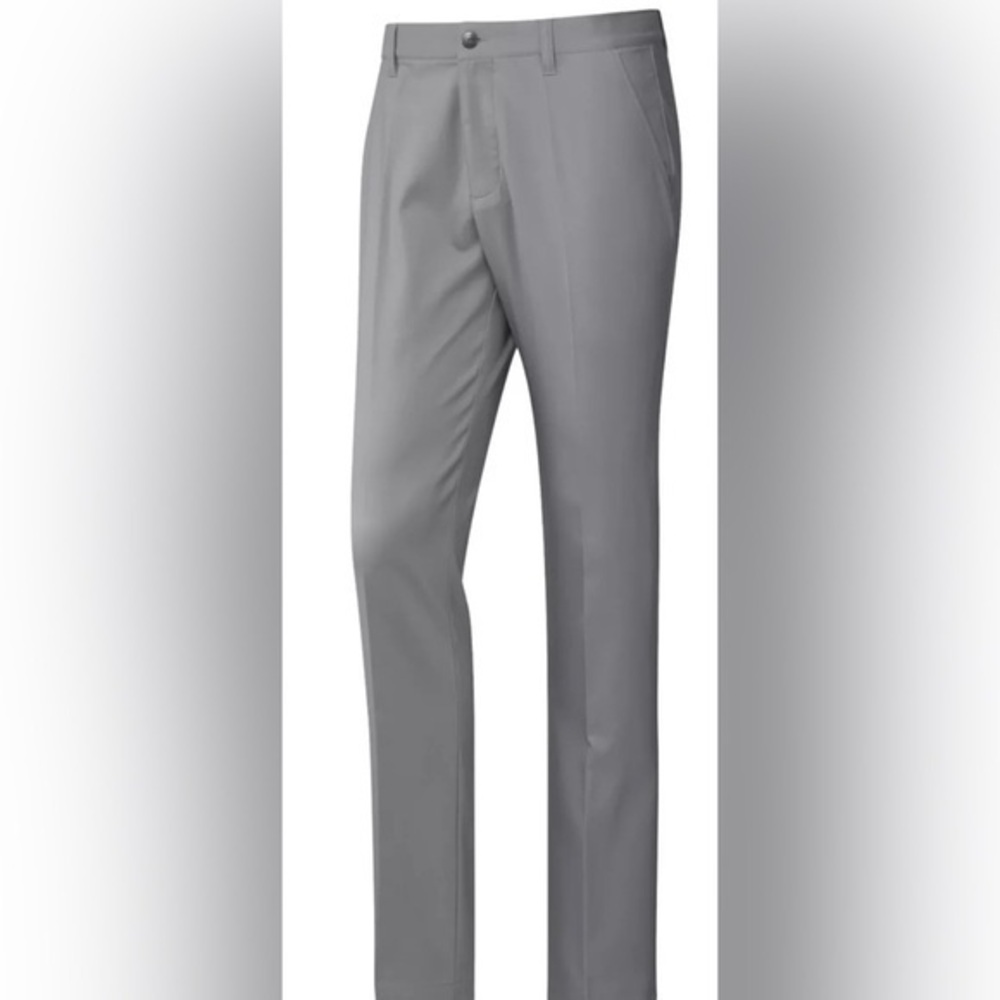 New Men’s Adidas LGolf Ultimate365 Primegreen Pants Size 35 34 Grey